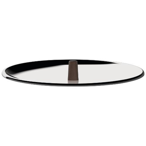 Alessi Coperchio pentola Inox (24cm) EDO Cromo lucido e PVD Marrone PU200 24