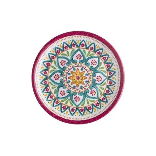 Brandani Set piatti frutta Melamina 6 pz (15cm) MAYA Rosso multicolor 53545