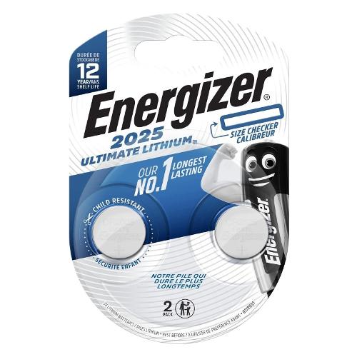 Energizer Batteria CR2025 Litio ULTIMATE LITHIUM 2pz E301319401