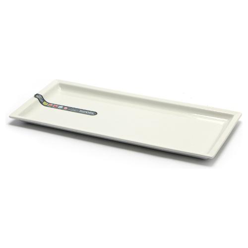 Cpo Piatto portata Porcellana (36,5x18cm) JUST WHITE Bianco