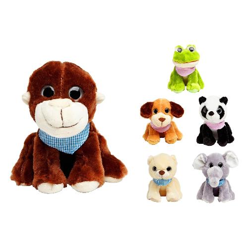 Globo Peluche Dolci Occhioni (18cm) PELUX Assortito 83349