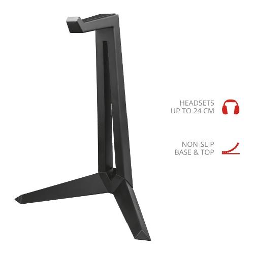 Trust Supporto cuffie GXT 260 Cendor Black 22973