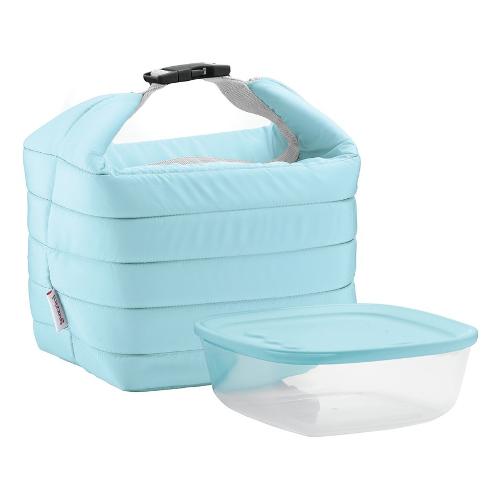 Guzzini Borsa termica (5Lt) Handy con contenitore termico ON THE GO Azzurro 032950134