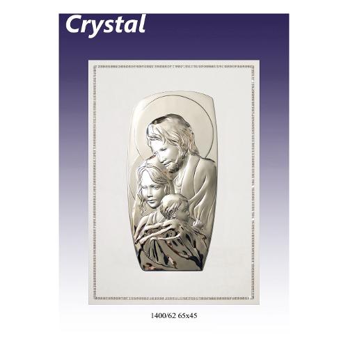 Geo's Icona Argento (65x45cm) SACRA FAMIGLIA 1400 62