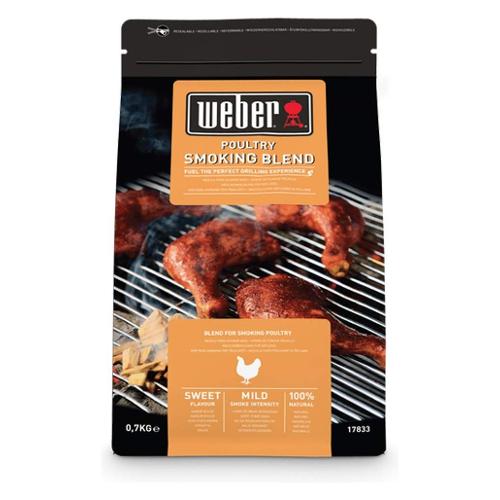 Weber Legna affumicatura WOOD CHIPS Poultry Smoking Blend Sacchetto 700 gr 17833