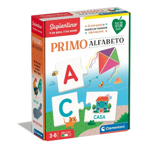 Clementoni Gioco prescolare Alfabeto Tutto Mio 3-5a SAPIENTINO 16148