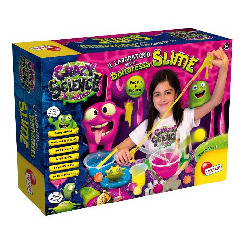Lisciani Gioco educativo Laboratorio Dottoressa Slime CRAZY SCIENCE 75102