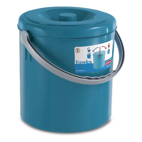 Stefanplast Pattumiera (25L) EUREKA Blu ottanio 20262