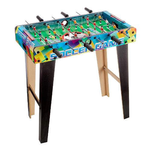 Globo Calciobalilla Junior con gambe (69x36x69cm) aste uscenti FAMILY GAMES 38928
