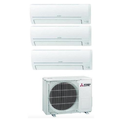 Mitsubishi Condizionatore trial SMART Multisplit MXZ 3HA50 Trial MSZHR25+MSZHR25+MSZHR35VF Bianco MSZHR25+MSZHR25+MSZHR35VF MXZ-3HA50