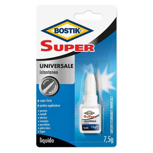 Uhu Bostik Collante istantaneo universale Super Trasparente tubetto 7,5 gr D2502
