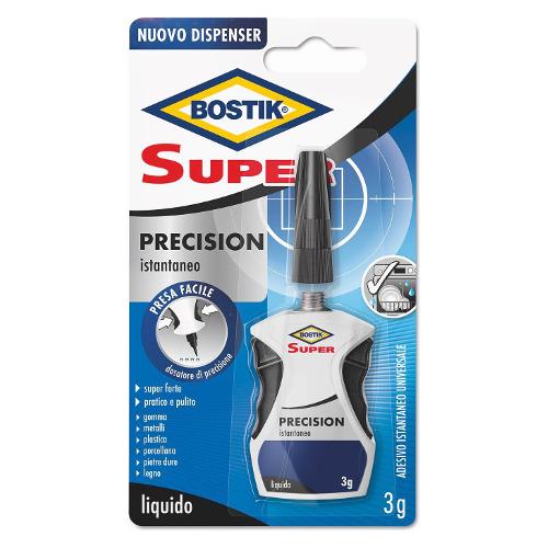 BOSTIK ADESIVO EXTRA FORTE COLLA TRASPARENTE PER TESSUTO TUBETTO DA 50 ML