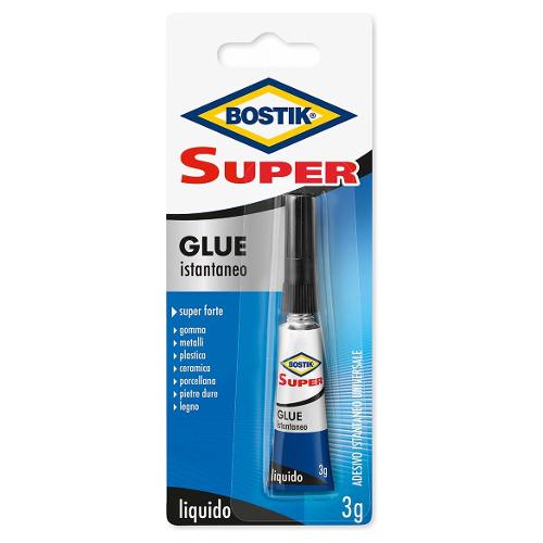 Uhu Bostik Collante istantaneo universale Super Glu Trasparente tubetto 3 gr D2528