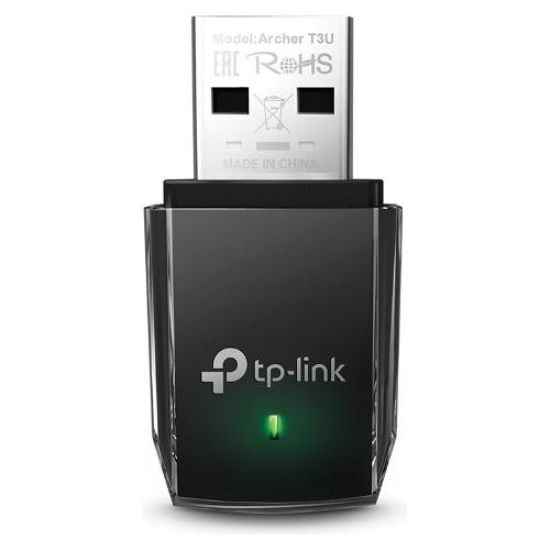 Tp Link Adattatore Ac1300 T3U Dual Band Black ARCHER T3U V1
