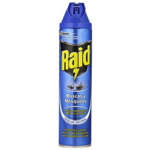 Raid Insetticida spray per mosche e zanzare bomboletta 600 ml 408160