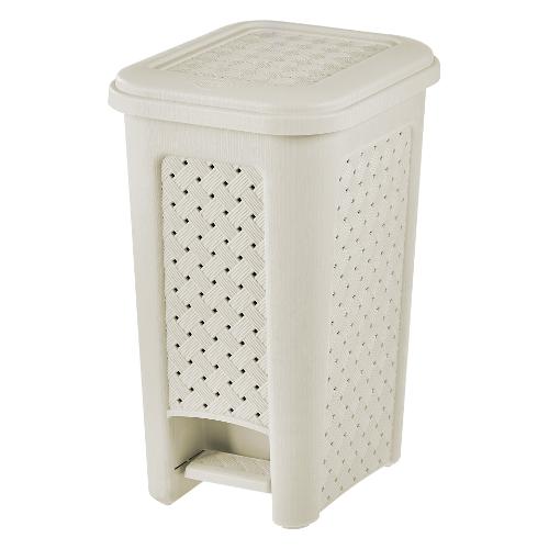 Tontarelli Pattumiera (8L) coperchio a pedale ARIANNA Angora 8104288210