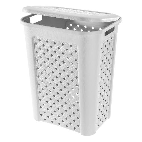 Tontarelli Porta biancheria Plastica (30L) ARIANNA Bianco 8105451112