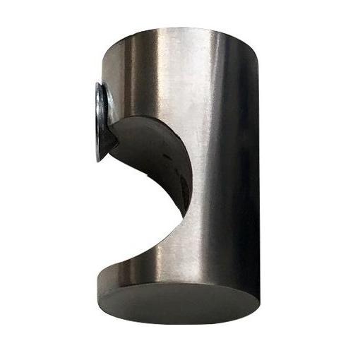 Supporto bastone tenda STEEL 20 Soffitto Acciaio satinato 2,4 x 3