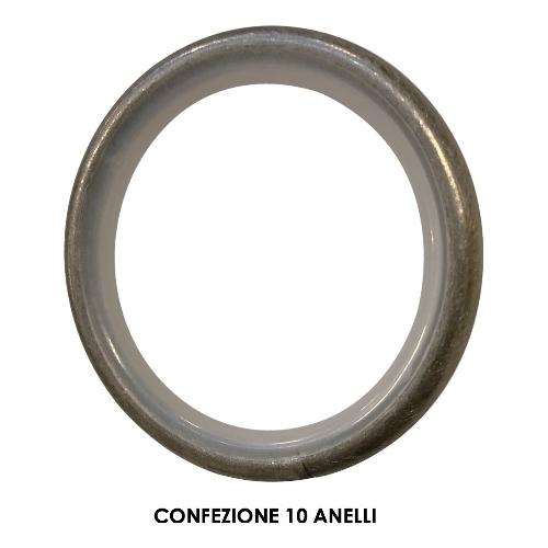 Anelli tenda Bastoni D. 20 mm STEEL 20 Acciaio satinato B84099