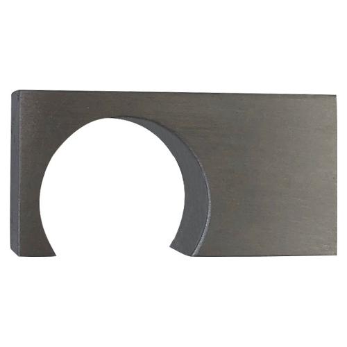 Supporto bastone tenda ALLU 20 Soffitto Alluminio satinato 4 x 2 x 1 cm  B84110