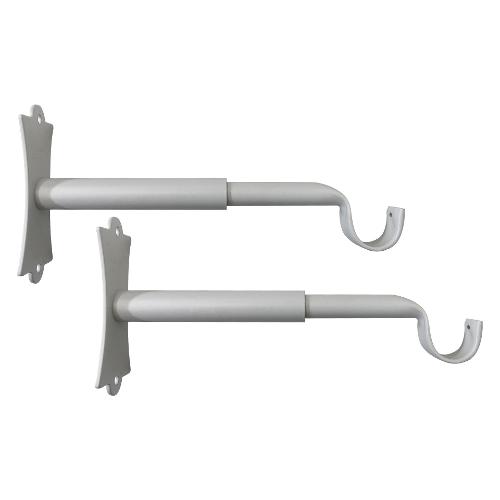 Castel Set supporti bastoni tenda PONTE VECCHIO Bianco opaco B84169