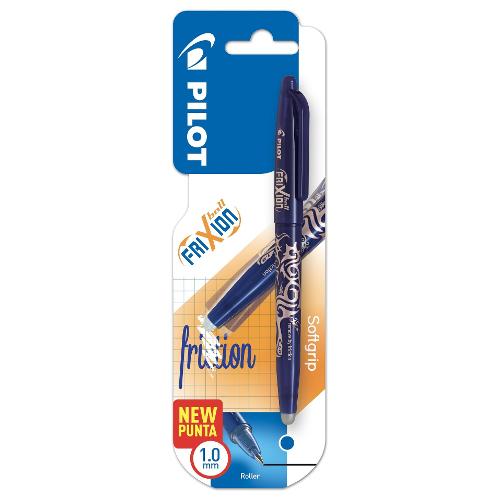 Pilot Penna cancellabile roller cappuccio tratto Grande - 1,0 mm Ball FRIXION Blu gel 3802319