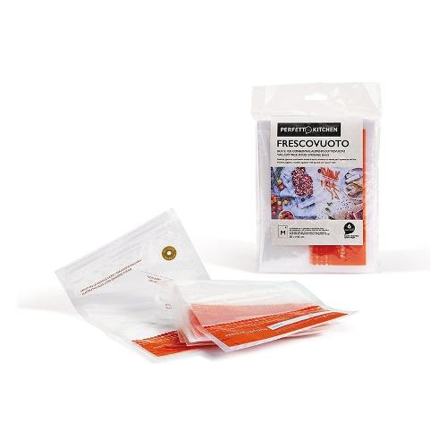 Perfetto Sacchetti sottovuoto FRESCOVUOTO Medium 20x30 cm Arancione 29003 6pz