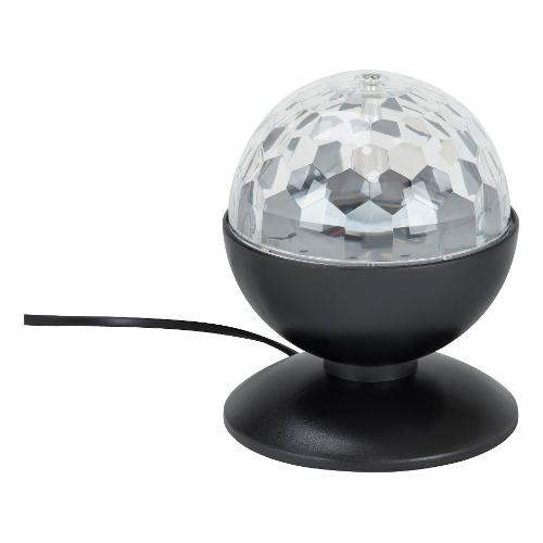 Briloner Lampada tavolo DISCO LIGHT Nero (12,5x15,5cm) 7357015 1 luce - LED - Max 3W