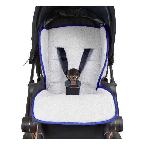 Baby Idea Materassino passeggino Universale Grigio e Blu 3093B