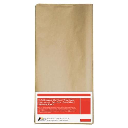 Werola Carta velina 5 fogli SEAMAN PAPER Oro (70x50 cm) 043012 42