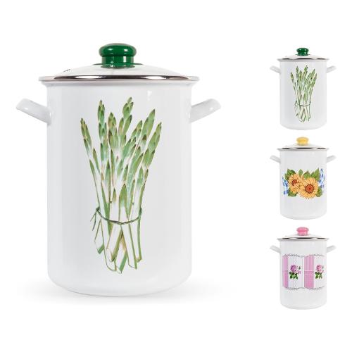 Cme Asparagiera Smaltato (16cm) senza cestello Assortito 9849600