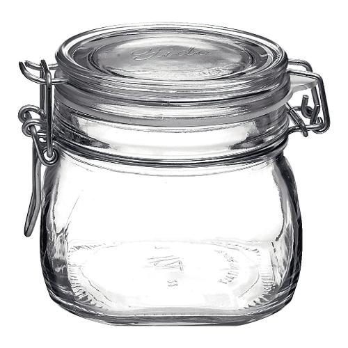 Bormioli Rocco Vaso conserva (500ml) FIDO Trasparente