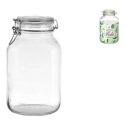 Bormioli Rocco Vaso conserva (4L) FIDO Trasparente