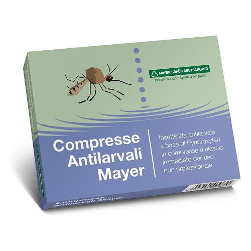 Mayer Braun Insetticida polvere compresse antilarvali 12 cp 408226