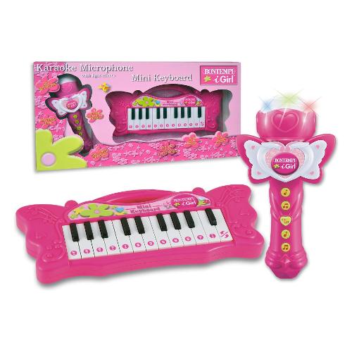 Bontempi Pianola 22 Tasti con Microfono I GIRL 60 2171
