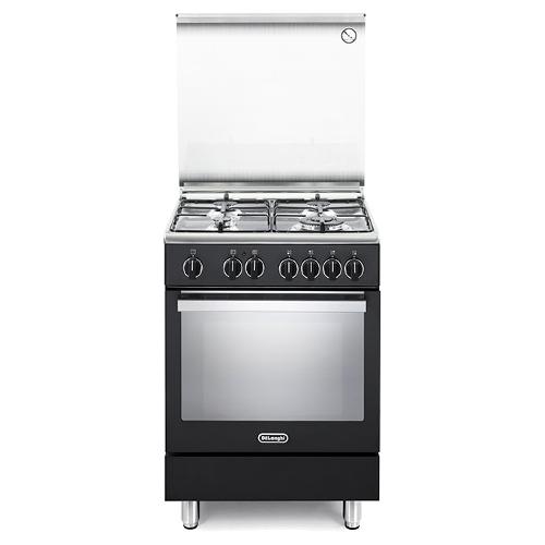 De Longhi SGK 854 N Cucina Gas 4 Fornelli con Forno a Gas da 90 cm