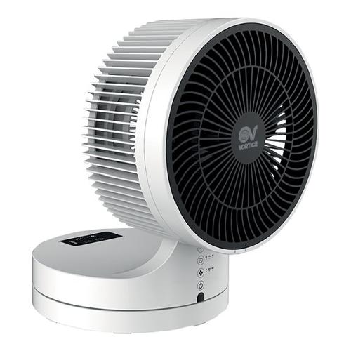Vortice Ventilatore NORDIK Vent Bianco e Nero 60445 25cm Pale