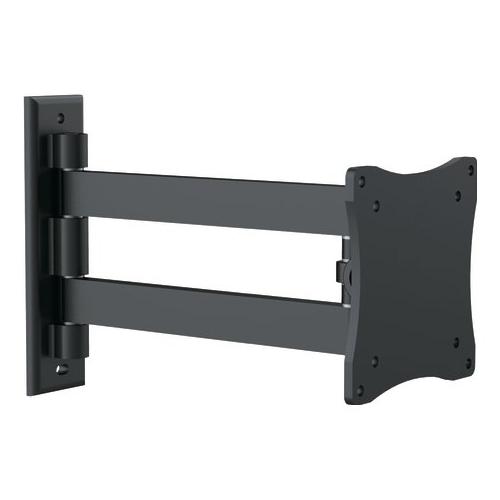 Ciatti Supporto monitor TV parete ( 15 Kg ) VESA 100 x 100 A due snodi Black SMALLDUE100