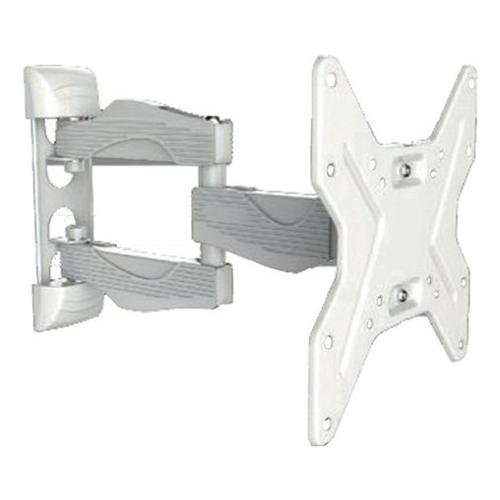 Ciatti Supporto monitor TV parete ( 25 Kg ) VESA 200 x 200 A 3 Snodi Inclinabile White ELTRIS200