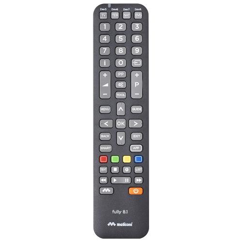 Meliconi Telecomando tv ( ) FULLY 8.1 Universale Black