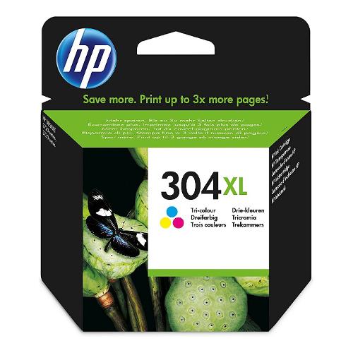 Hp Cartuccia stampante Series 304 Colore XL N9K07AE 301
