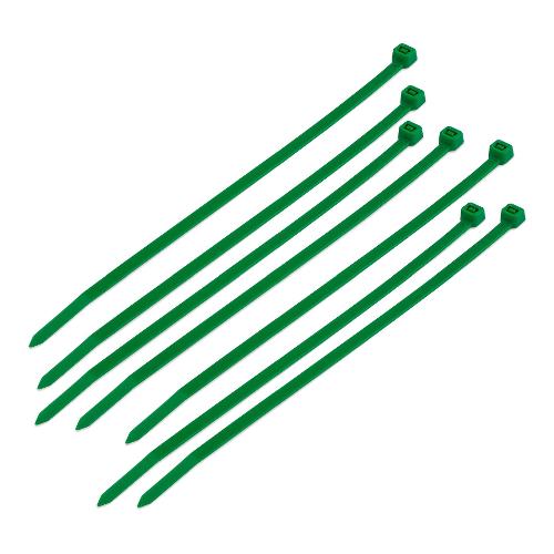 Poly Pool Set fascette cablaggio 100 pz Verde per serraggio cavi da 3 a 50 mm PP7520 8