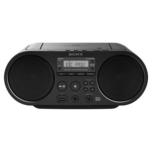 Sony Radio portatile Black ZSPS55B CED