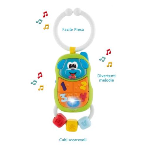 Chicco Sonaglio Telefonino elettronico del Cucciolo BABY SENSES 00009708000000