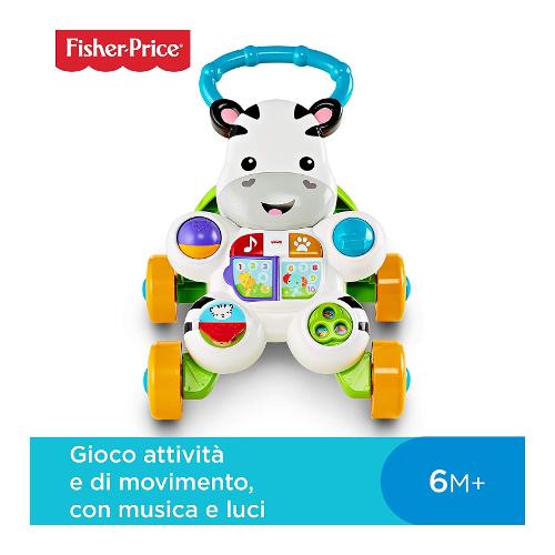 Fisher Price Zebra Primi Passi DLD91
