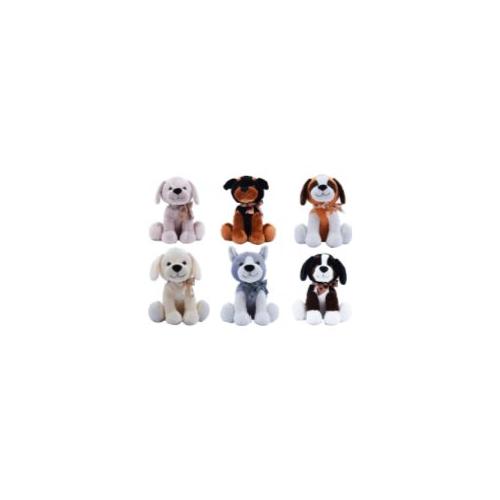 Globo Peluche Cane Seduto (35cm) PELUX Assortito 83437