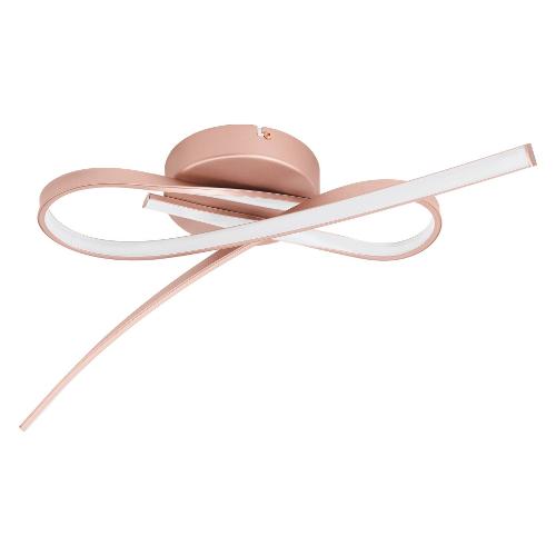 Eglo Plafoniera PALOZZA Oro rosa (70,5x12,5x31,5cm) 97361 1 luce - LED - Max 19W