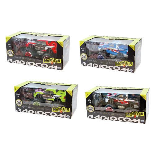Ods Radiocomando Pick Up Monster scala 1:18 (23x12,5x15,5cm) RADIOCOM Assortito 40650
