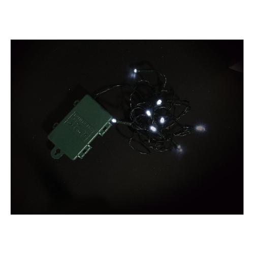 Pre Qu' Italia Filo (2+1mt) 10 luci Bianco Led CHRISTMAS D1651