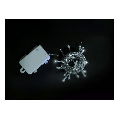 Pre Qu' Italia Filo luci giochi di luce (300cm) CHRISTMAS 10 luci - LED IP44 Trasparente D1820